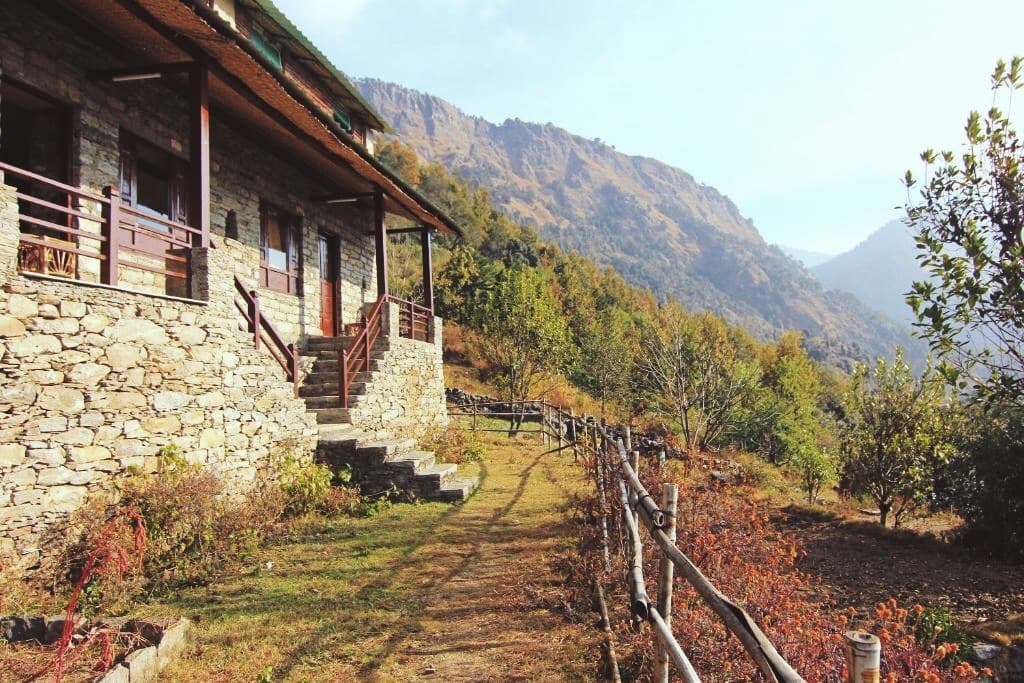 House in the Himalayas 