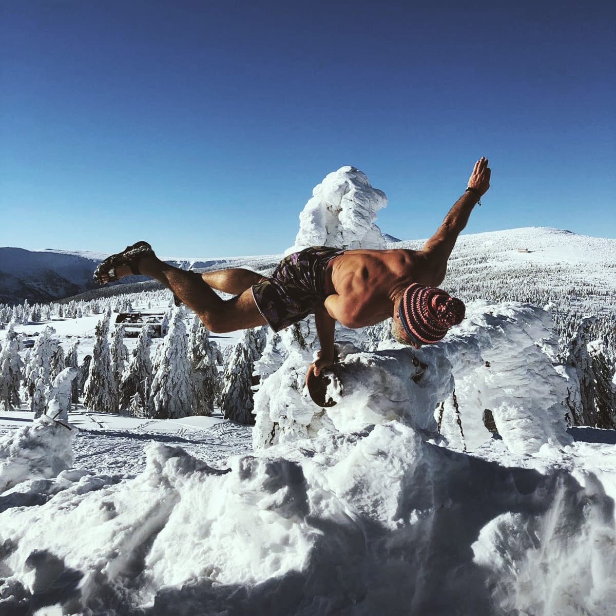 Wim hof expedition in Poland