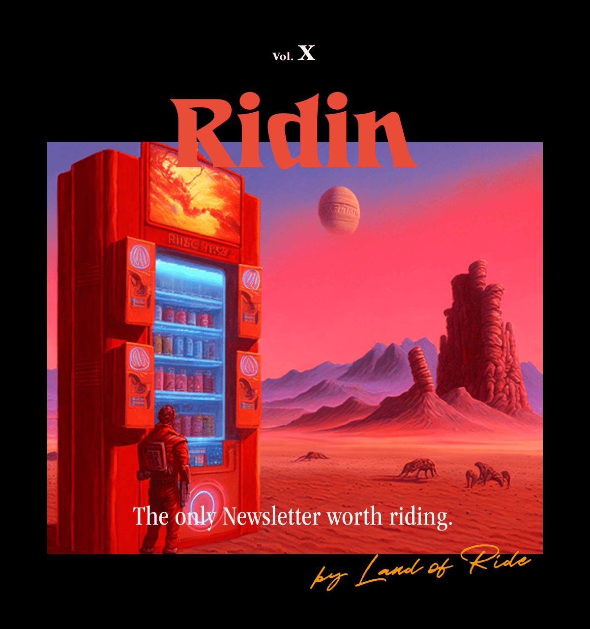 Cover Ridin magazine 