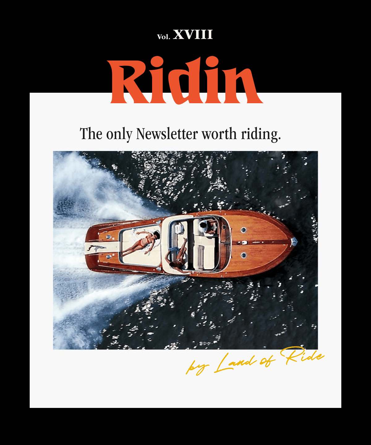 Ridin Cover XVIII