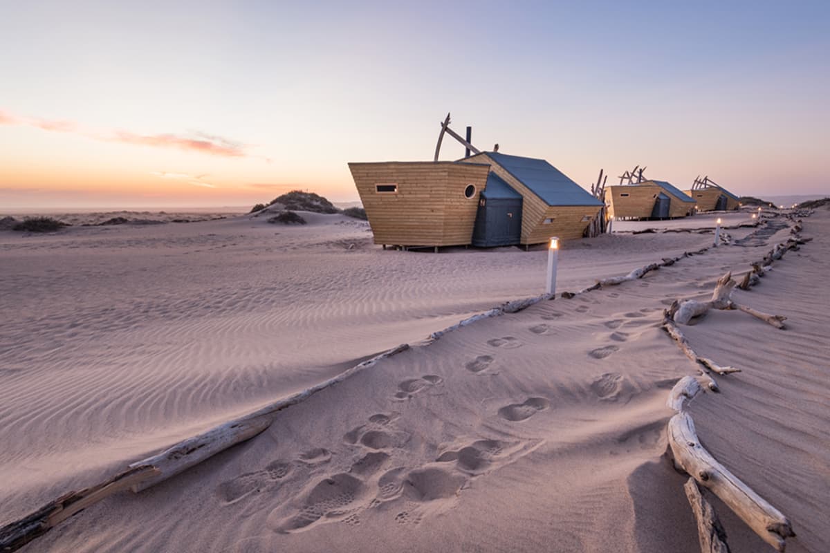 Accomodation Hotel in the Skeleton Coast Desert