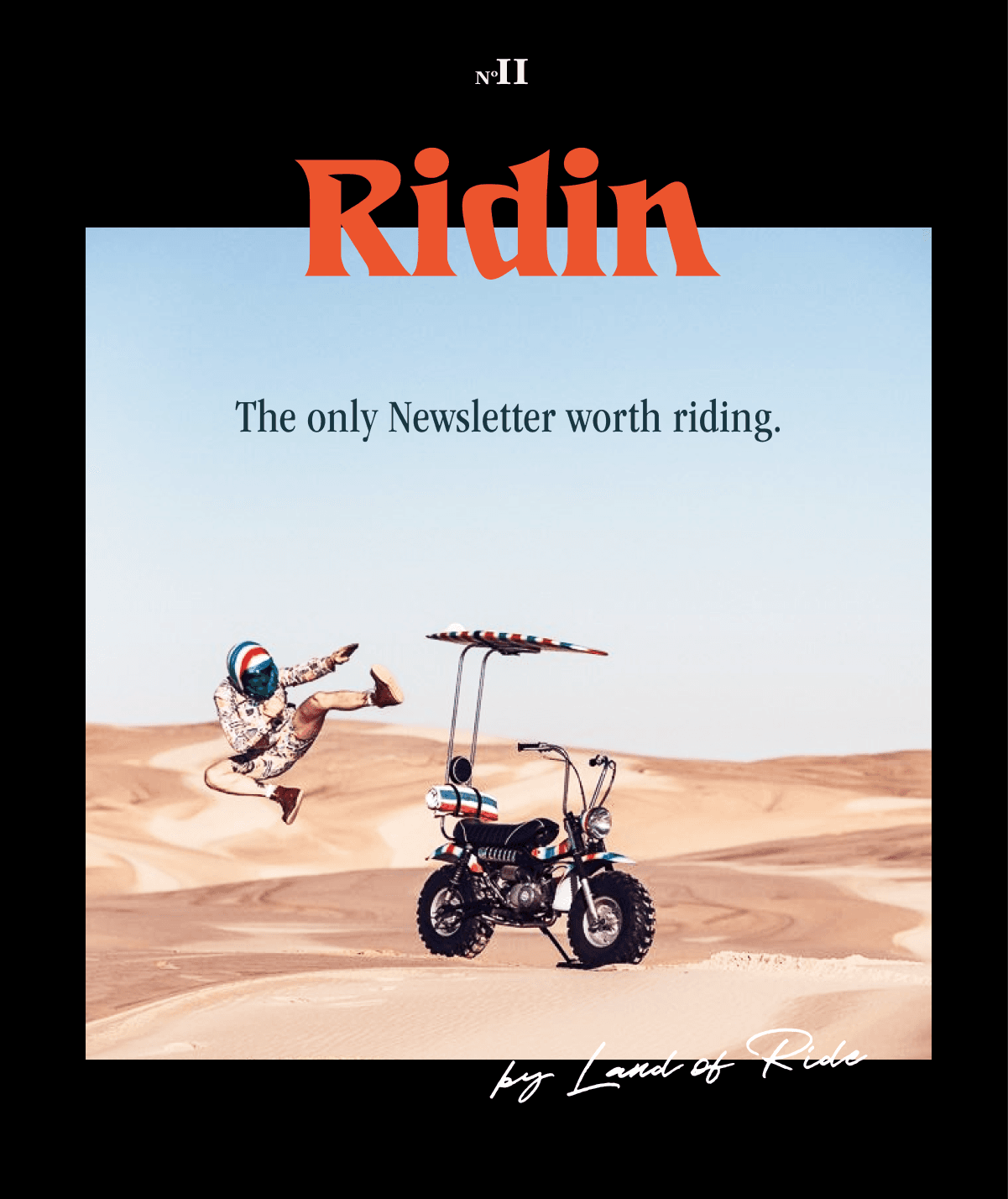 Deus Ex Machina Photo Jump Desert Bike