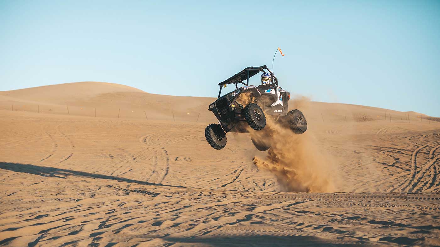 Buggy Car in the Sand