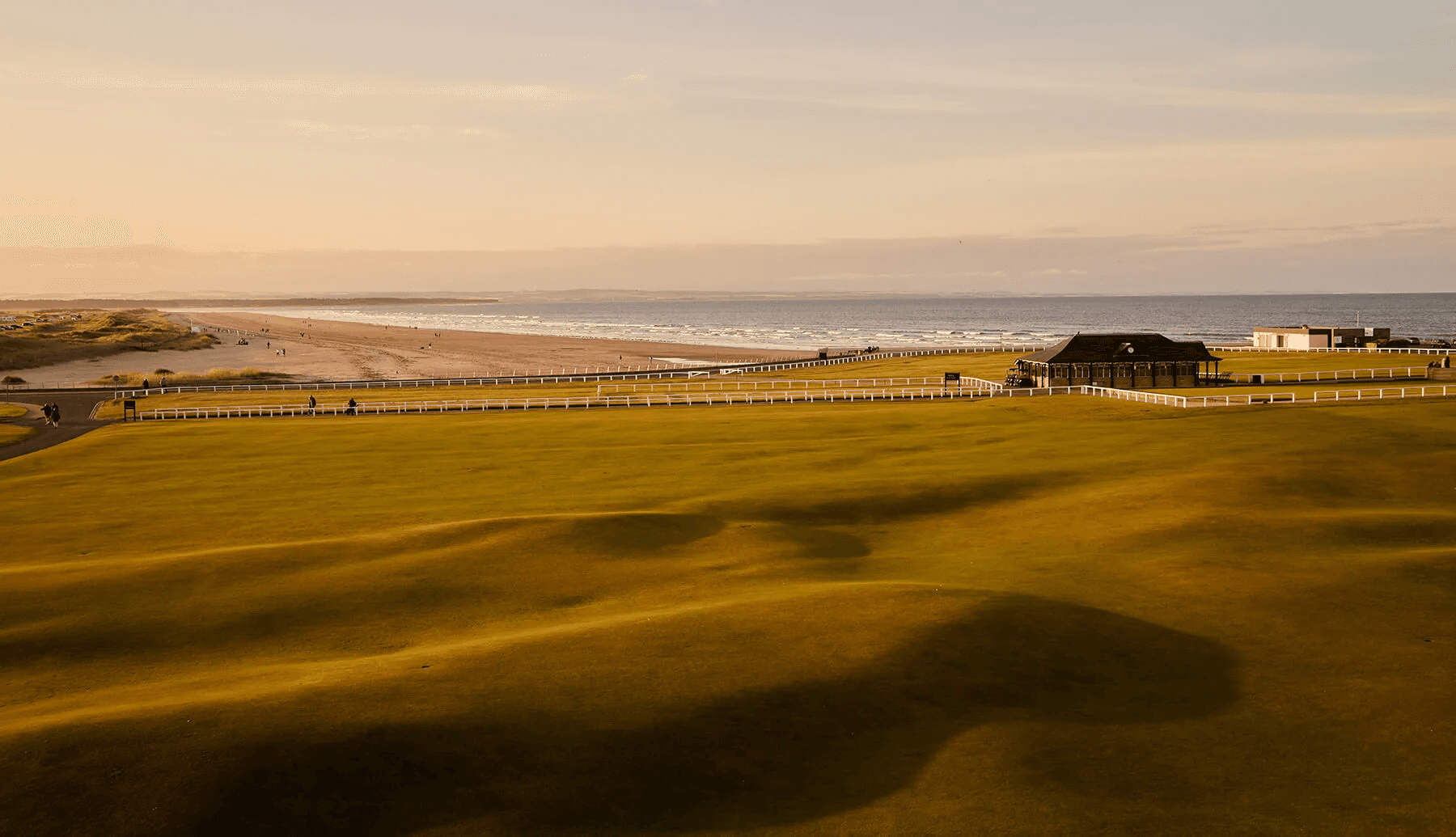 Beach at St Andrews Links Golf Course