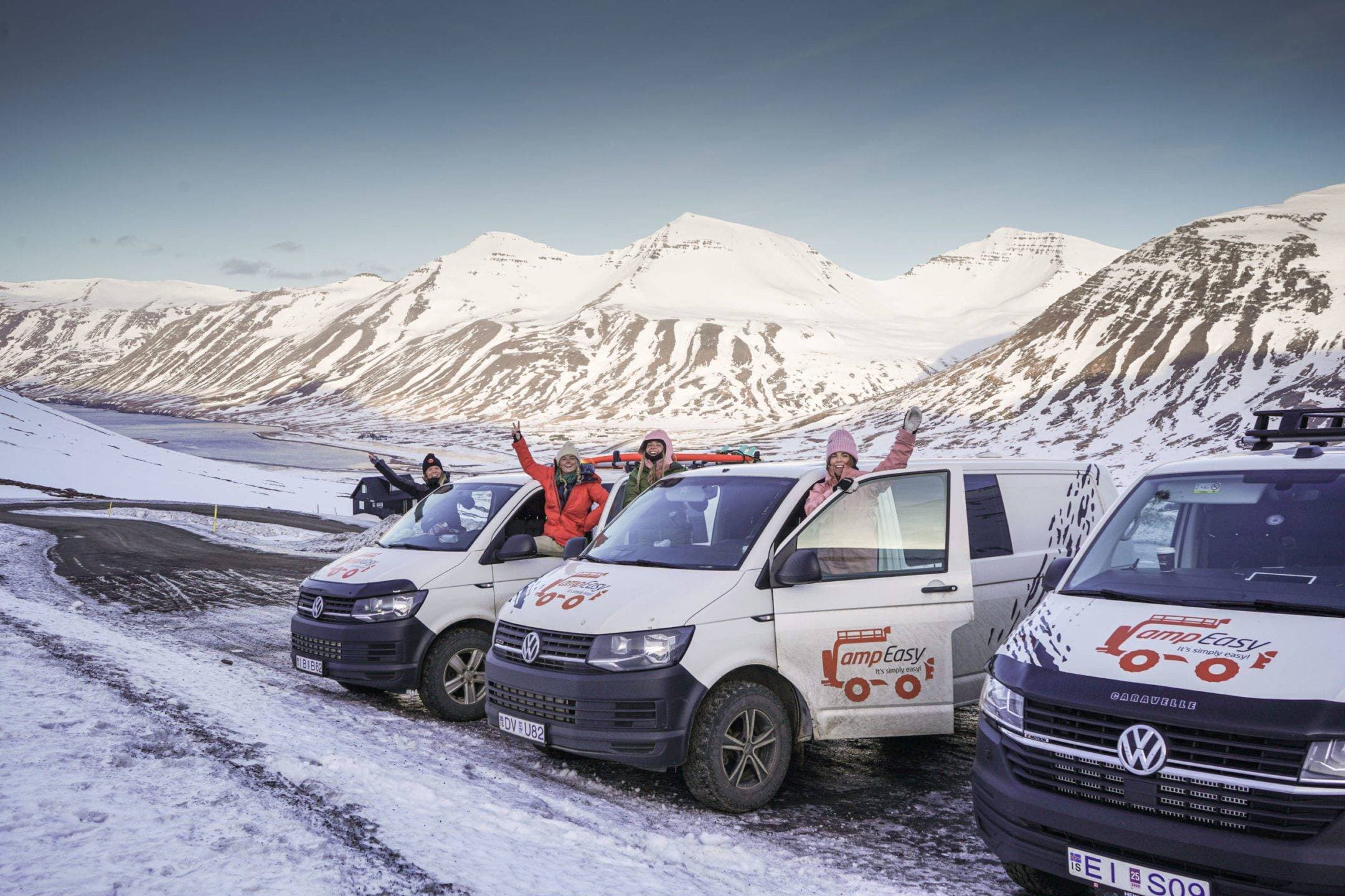 Camp Easy girls exploring Iceland