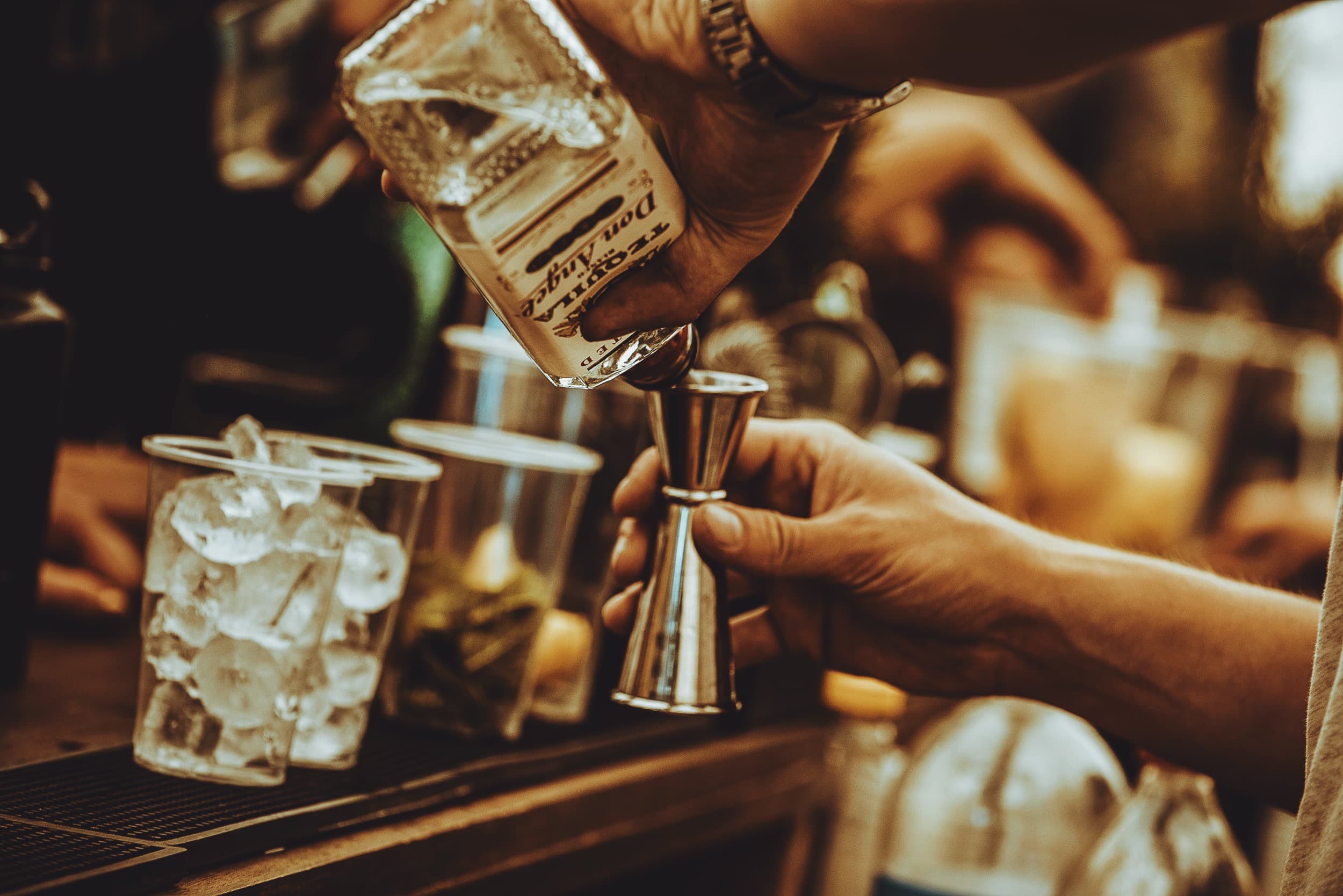 Whiskey Pouring