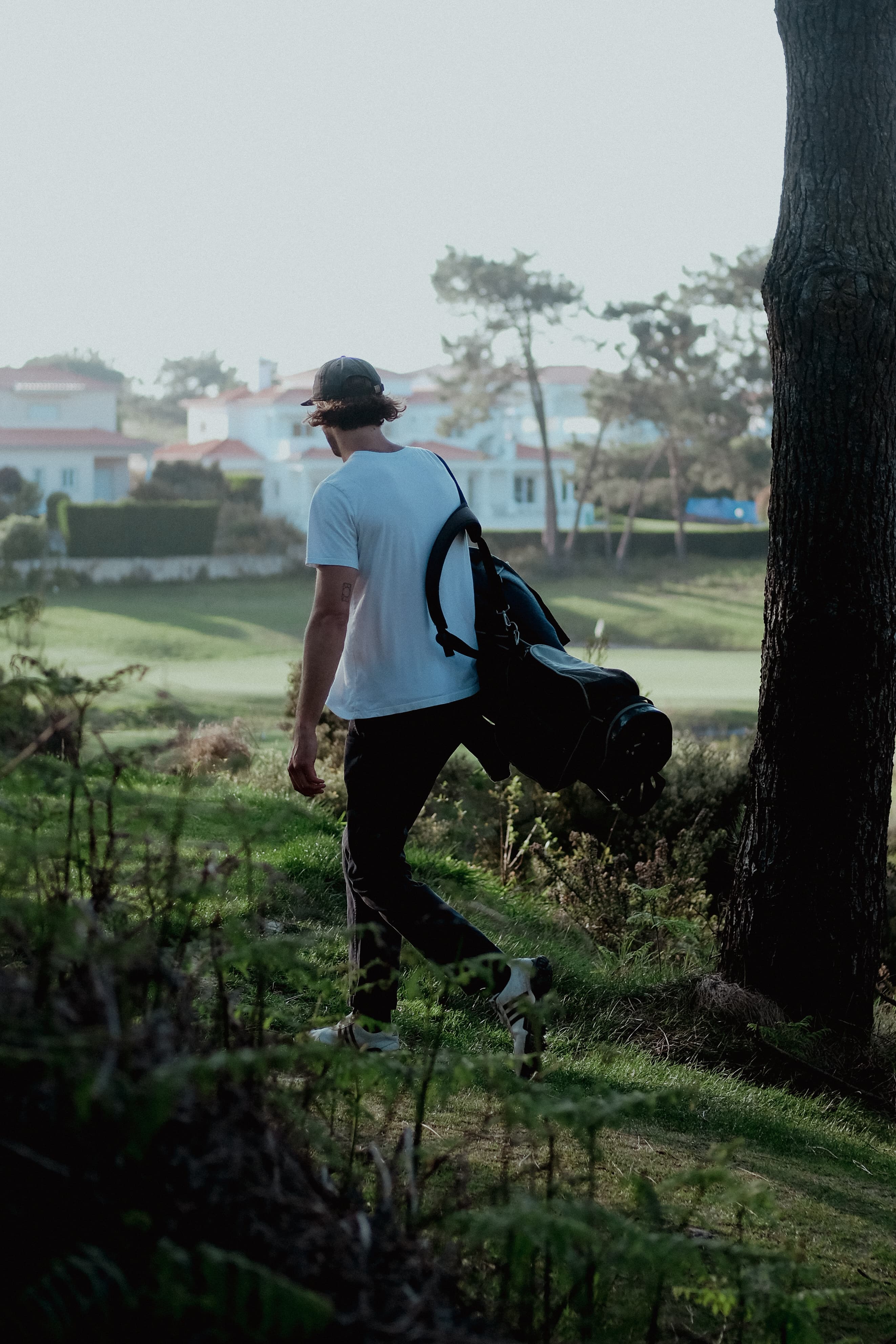andy playing in west cliffs golf