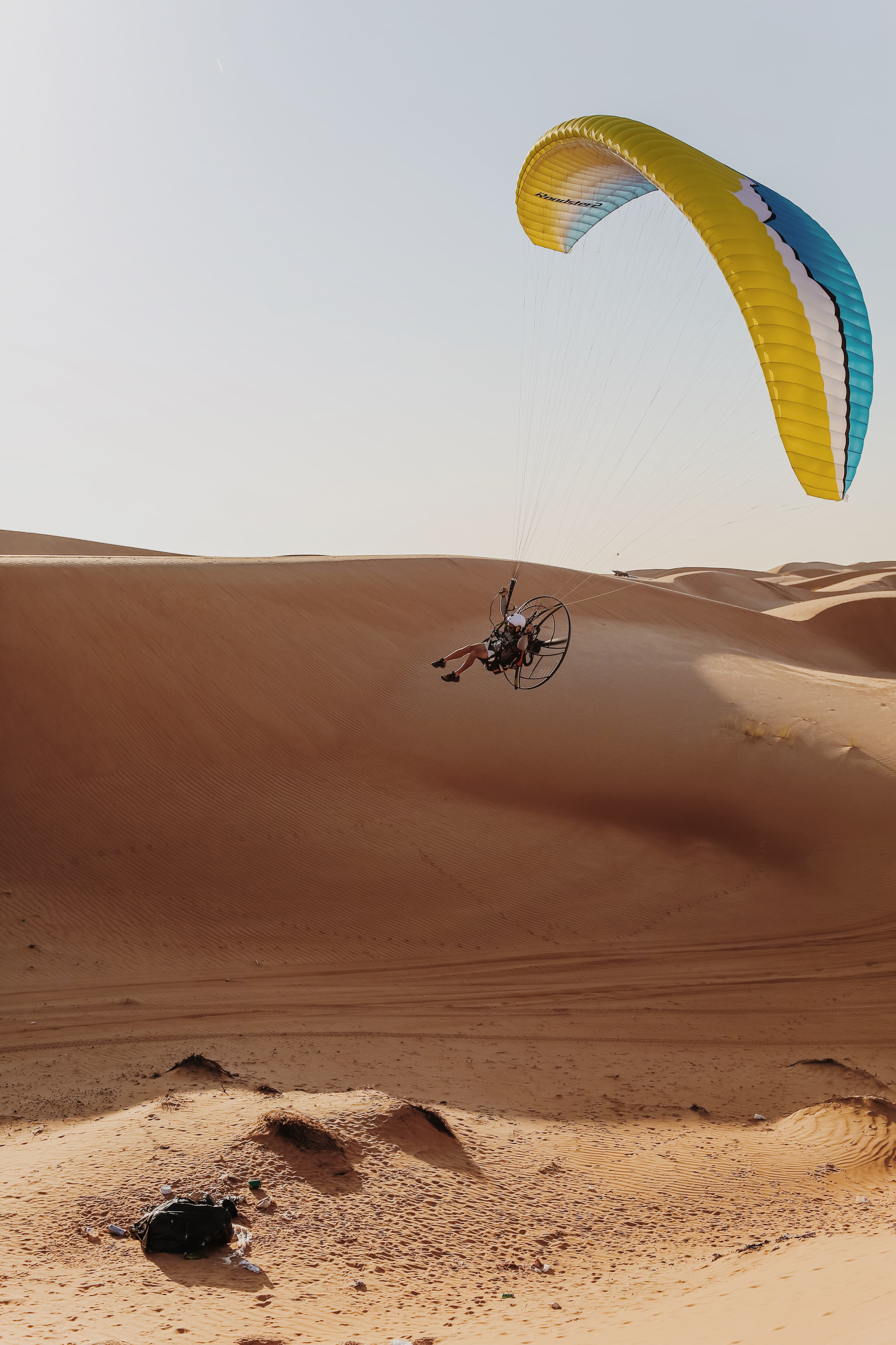 Flying Paramotor