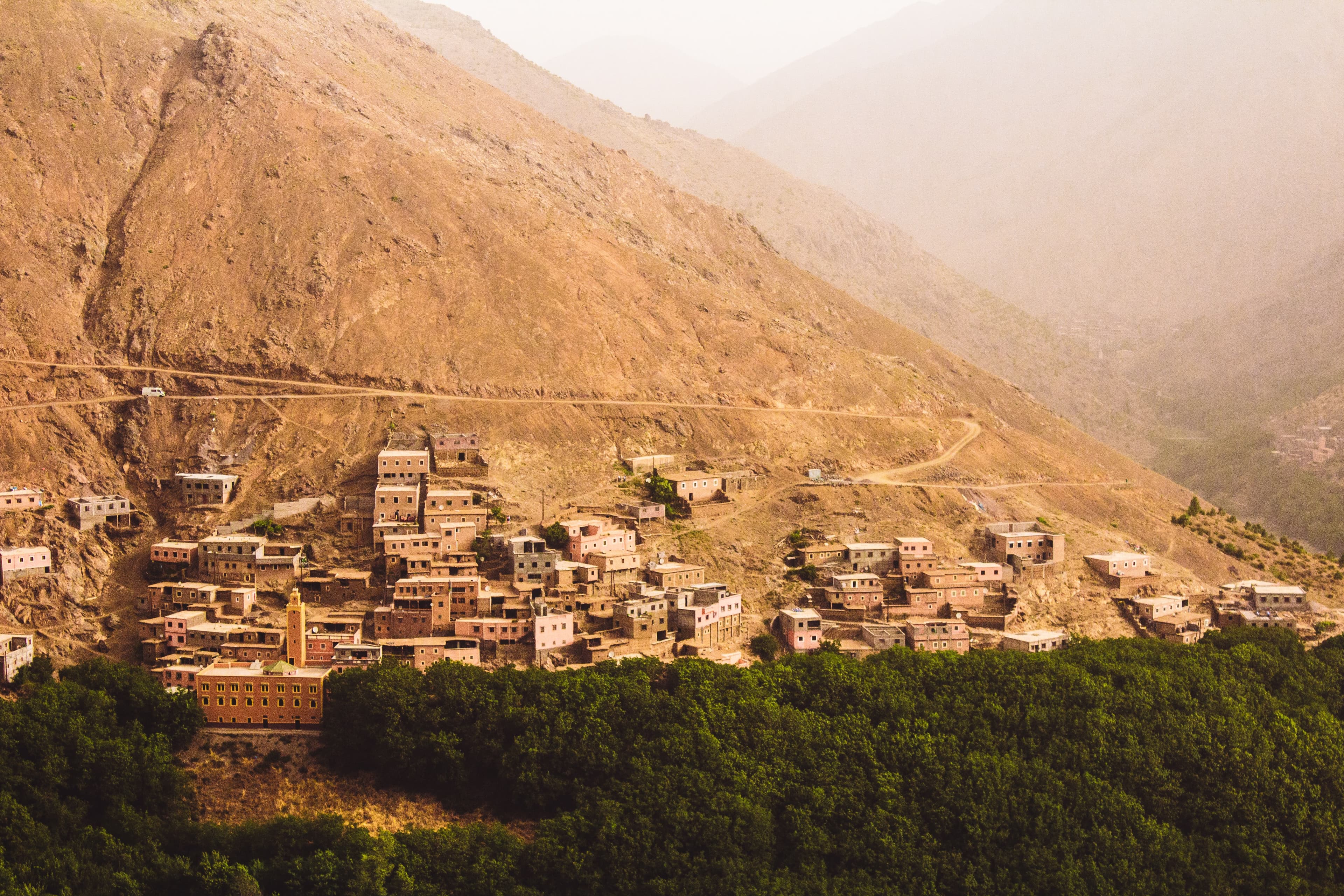 small village of of Tafraoute