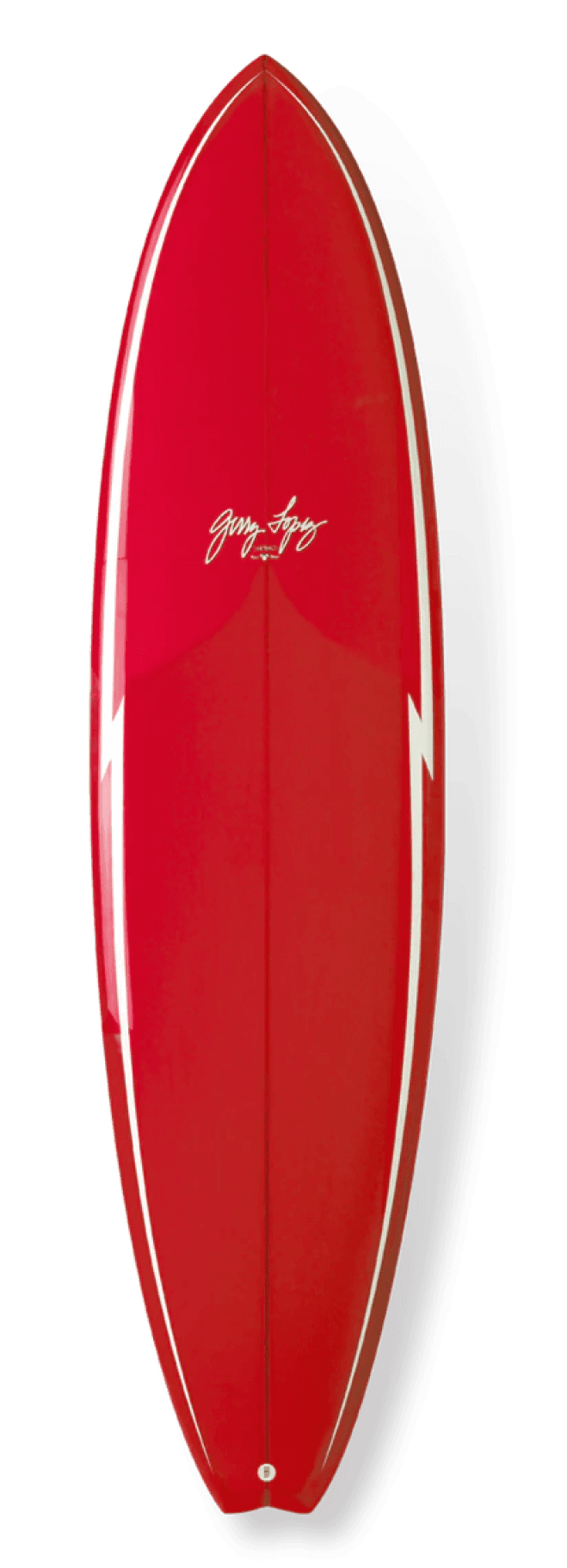 Red surfboard