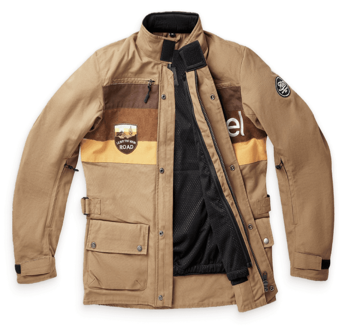 beige jacket