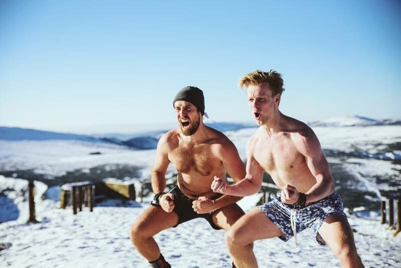 Wim hof expedition in Poland