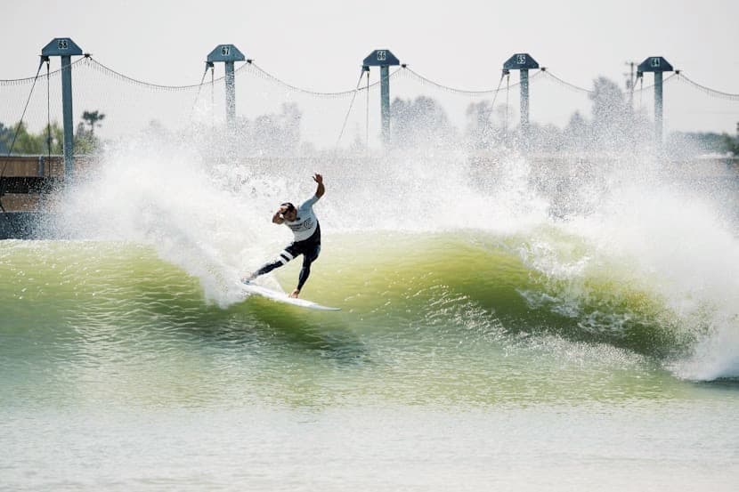 surfing at Surf Ranch US