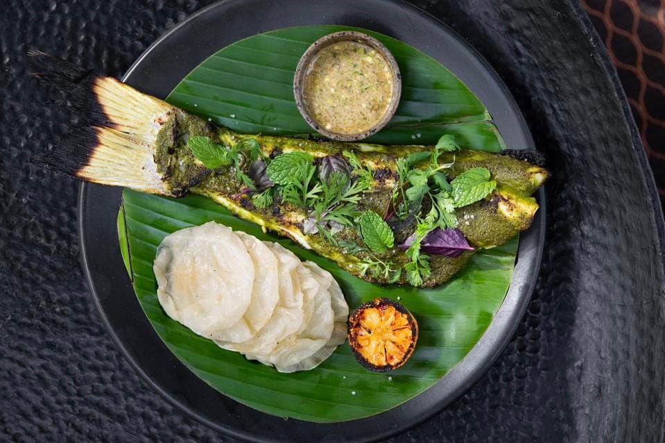 Mexican Style cooked fish