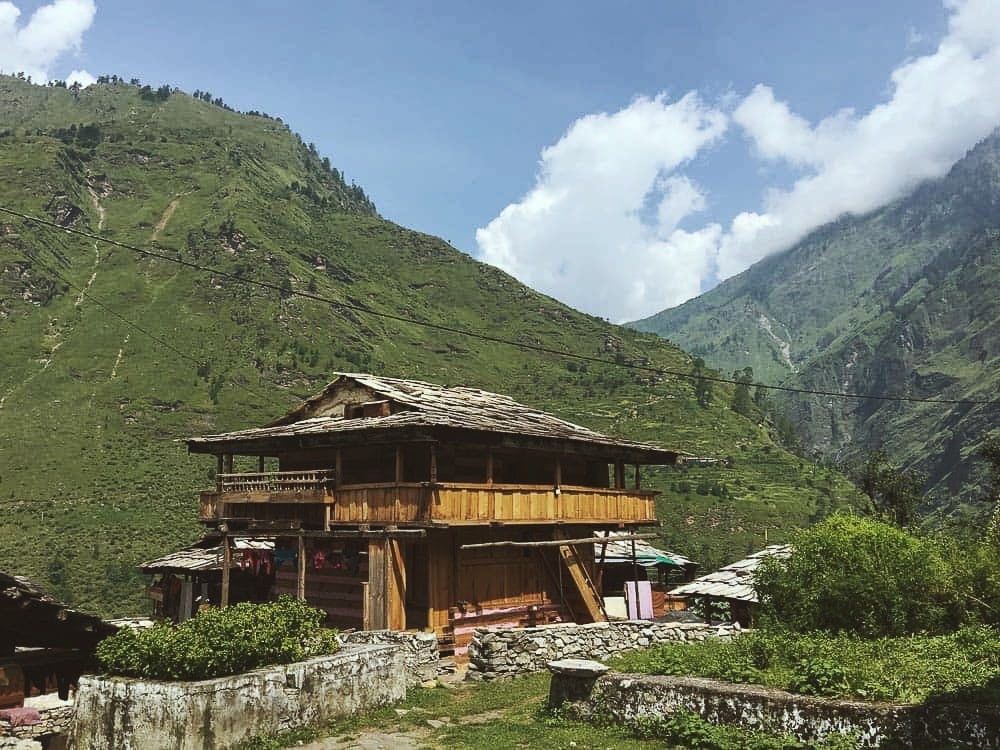 House in the Himalayas 