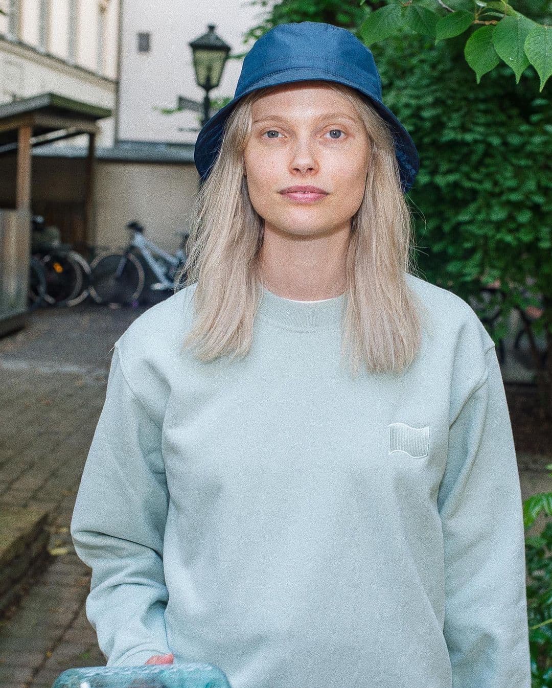 Girl with Sweatshirt