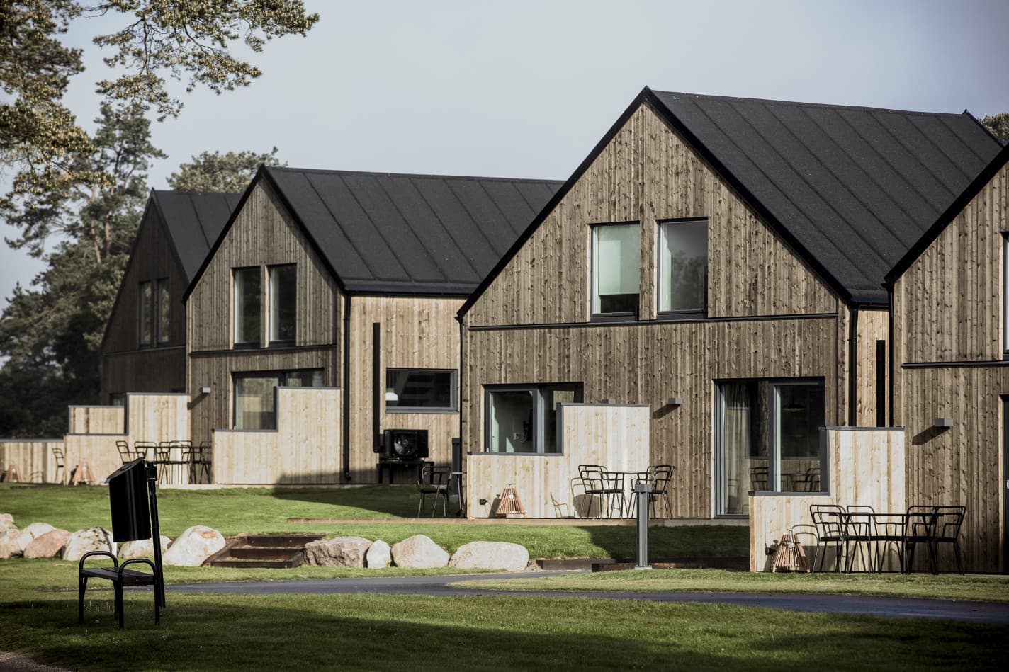 Cabin Accommodation in Ahus Golf