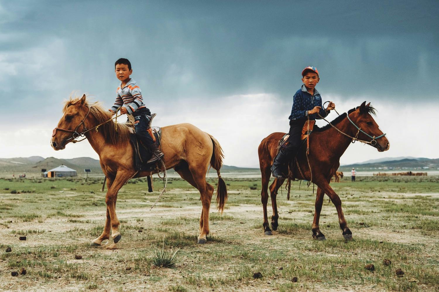 Nomad Kids in Mongolia