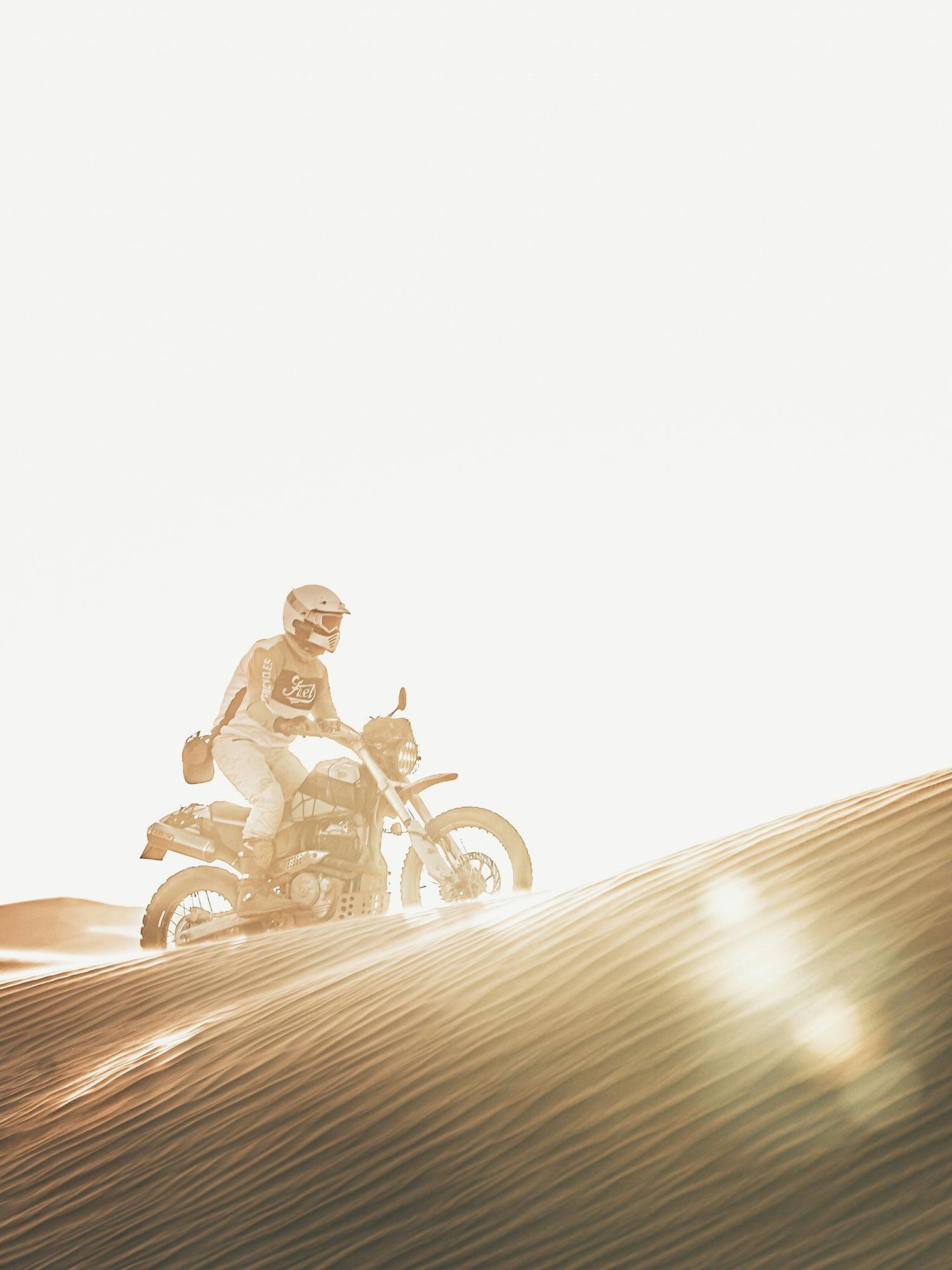 Riding Dunes in the Sahara