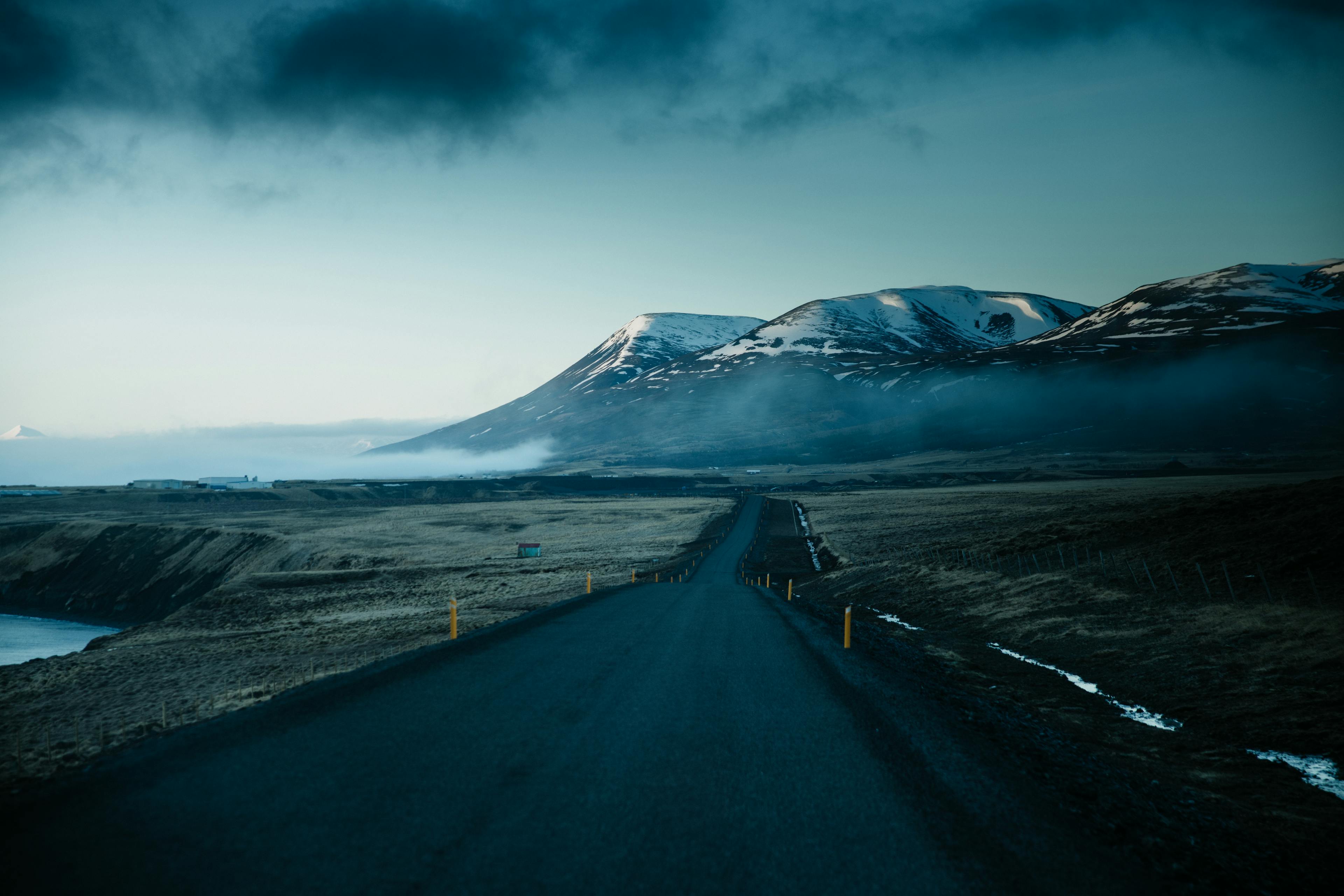 Moody Road in Iceland