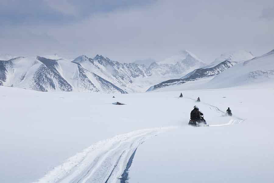 Snowmobile Kyrgyzstan